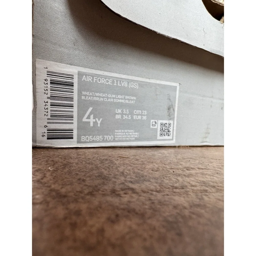 Nike Air Force 1 LV8 Low White DH2920-111 Youth 4 Y